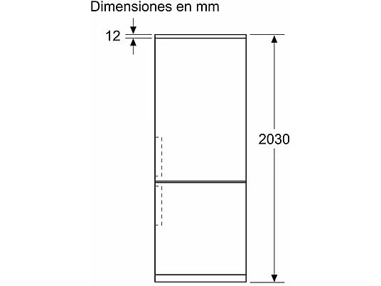 Frigorífico combi - Siemens KG39NAIBT, No Frost, 203 cm, 363 l, Cajón HyperFresh 0 ºC, Iluminación LED, Inox – Image 7