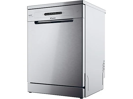 Lavavajillas - Candy Rapido' CF 3C7L0X, 13 servicios, 5 programas, 60 cm, Motor Inverter, Wi-Fi, Inox – Image 2