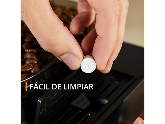 Cafetera superautomática - Krups Roma EA81K870, 1450 W, 15 bar, 1.7 L, 3 temperaturas, 2 tazas, Sistema Thermoblock, Kit de limpieza incluido, Negro – Image 7