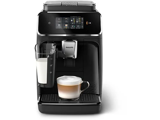 Cafetera superautomática - Philips EP2331/10, LatteGo, Pantalla táctil, 1.8 l, Filtro AquaClean, Negro – Image 4