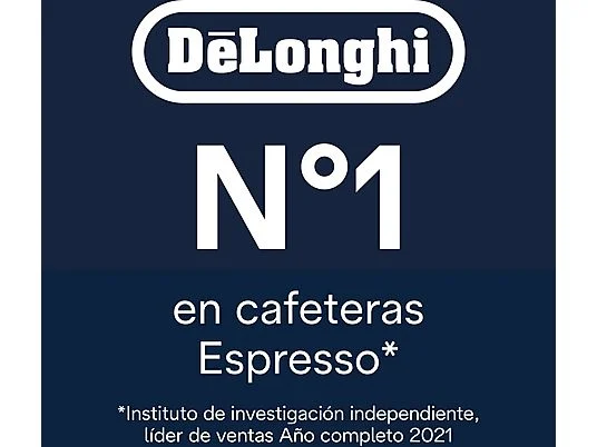 Cafetera superautomática - De'Longhi Rivelia EXAM440.35.B, Molinillo integrado, Espumador leche, Táctil, 4 perfiles, 8 recetas, 19bar, 1450W, Negro – Image 9