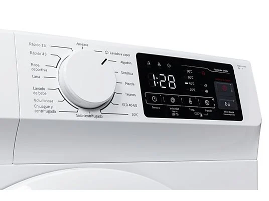 Lavadora carga frontal - Koenic KWM 9113 A INV, 9 kg, 1400 rpm, 14 programas, Botón de limpieza, Blanco – Image 3