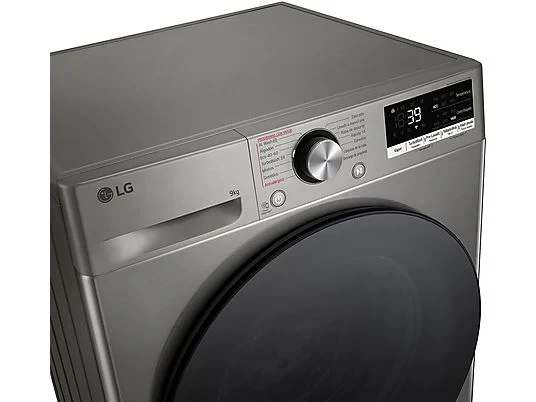 Lavadora carga frontal - LG F4WR7009AGS, Serie 700, 9 kg, 1400 rpm, 14 Programas, AI Direct Drive™, TurboWash™360˚, Inox – Image 10