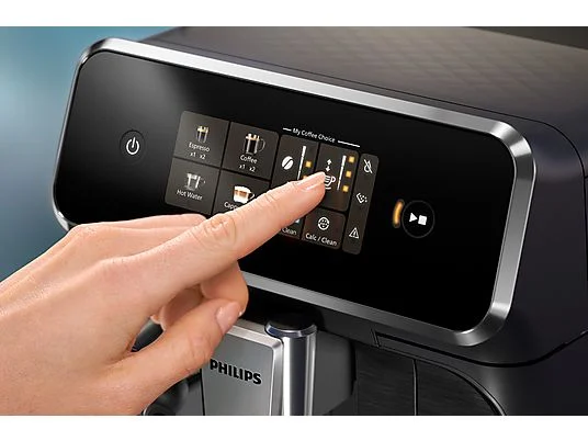 Cafetera superautomática - Philips EP2331/10, LatteGo, Pantalla táctil, 1.8 l, Filtro AquaClean, Negro – Image 6