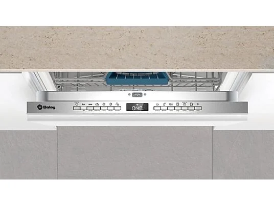 Lavavajillas integrable - Balay 3VF6330SA, 14 servicios, 6 programas, 60 cm, Home Connect control remoto, InfoLight, Sin panelar – Image 4