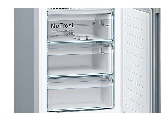 Frigorífico combi - Bosch KGN39VIEA, No frost, 203 cm, 368 l, Cajón VitaFresh, EasyAccess, Inox antihuellas – Image 5