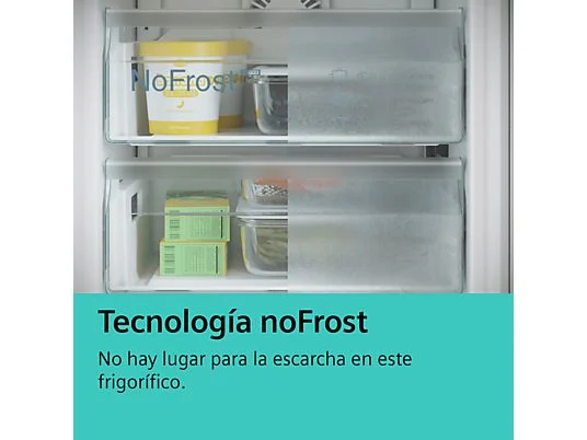 Frigorífico americano - Siemens KF96NVPEA, No Frost, 183 cm, 605 l, Cajón HyperFresh, SuperRefrigeración, Iluminación LED, Inox – Image 10