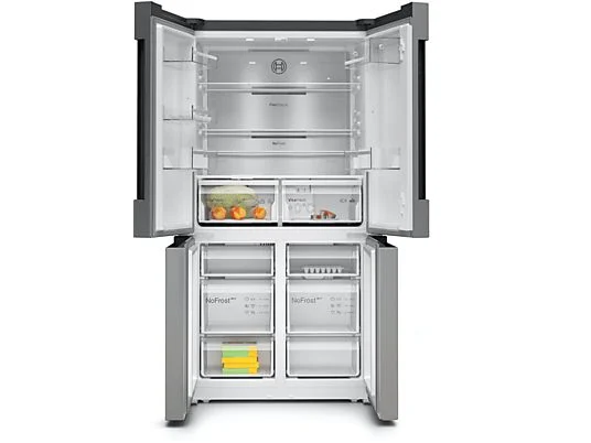 Frigorífico americano - Bosch KFN96APEA, No Frost, 183 cm, 605 l, Capacidad XXL, Cajón BigBox, Inox – Image 2
