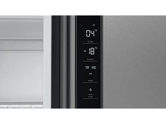 Frigorífico americano - Bosch KFN96APEA, No Frost, 183 cm, 605 l, Capacidad XXL, Cajón BigBox, Inox – Image 4
