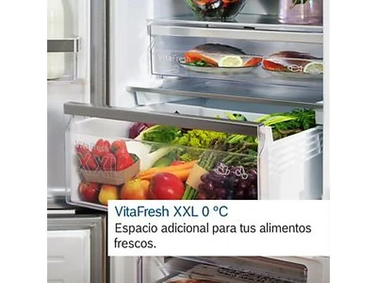 Frigorífico americano - Bosch KFN96APEA, No Frost, 183 cm, 605 l, Capacidad XXL, Cajón BigBox, Inox – Image 9