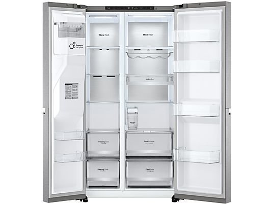 Frigorífico americano - LG ELECTRONICS GSLV91MBAC, Sistema de Frío No Frost, Altura 179 cm, Inox – Image 7